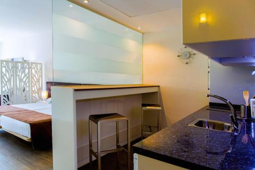 Estudio con terraza del hotel BLUESEA Dimona Suites