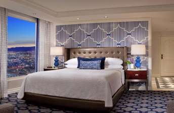 Habitación Spa con vistas al Strip - 1 cama extragrande del hotel Bellagio, a Luxury Collection Resort & Casino, Las Vegas