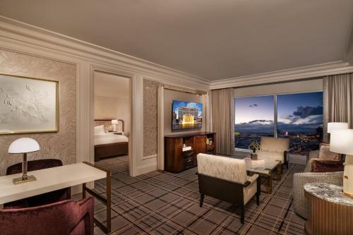 Suite Bellagio - 2 camas grandes del hotel Bellagio, a Luxury Collection Resort & Casino, Las Vegas. Foto 3
