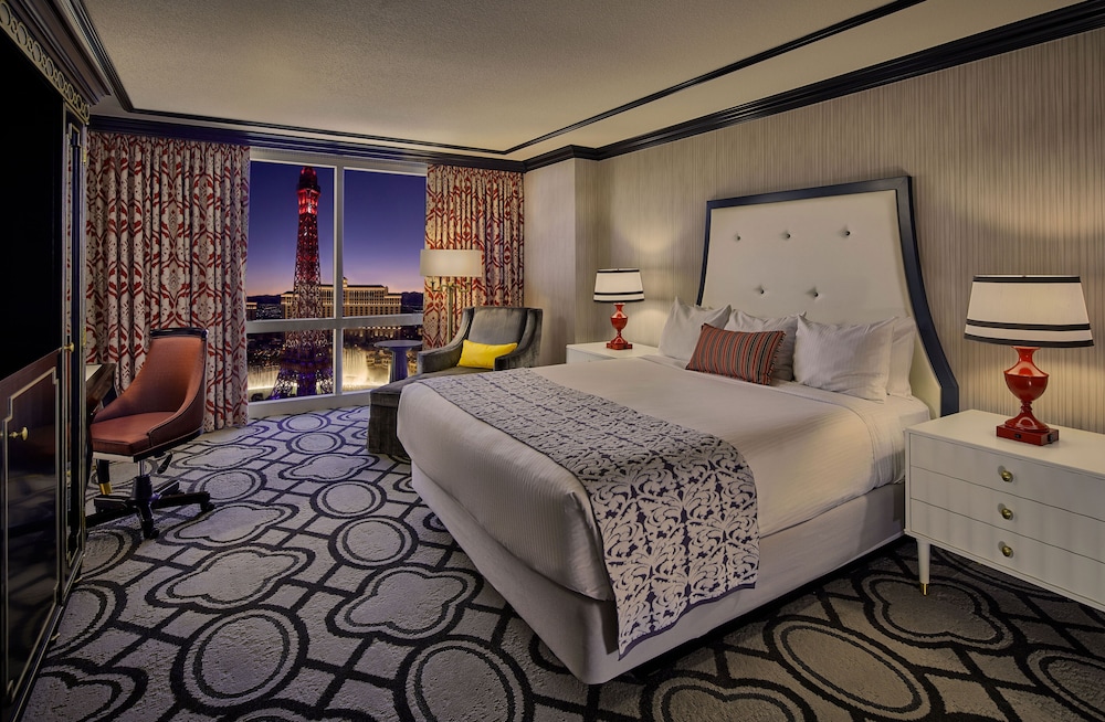 Bordeaux Eiffel View Room King del hotel Paris Las Vegas Resort and Casino