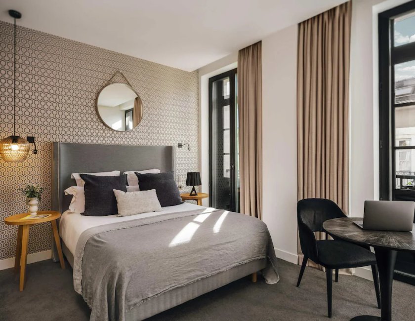 Habitación doble 1 Cama queen Normal del hotel Balthazar and Spa Rennes - Mgallery Collection