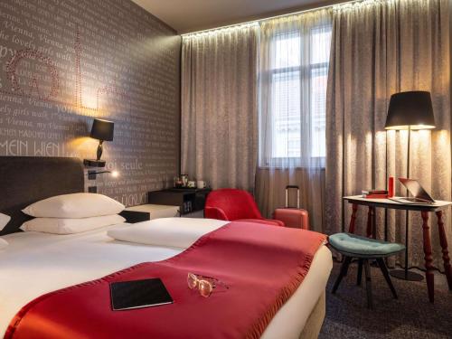 Habitación Doble Estándar del hotel Mercure Vienna First. Foto 1
