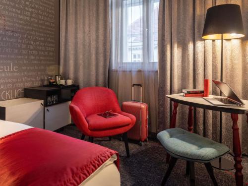 Habitación Doble Estándar del hotel Mercure Vienna First. Foto 3