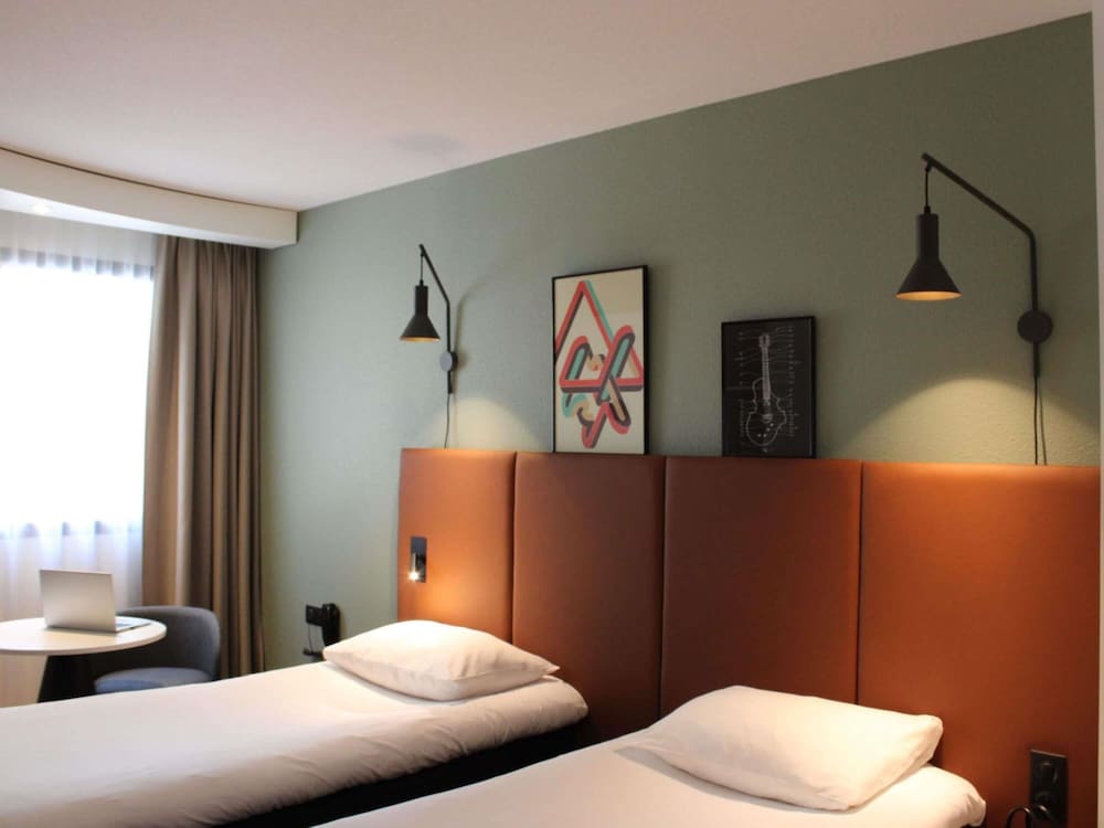 Habitación estándar con camas individuales del hotel Ibis Bayeux Port En Bessin