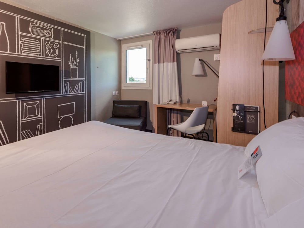 Habitación Estándar con 1 cama doble del hotel Ibis Lyon Sud Chasse Sur Rhone. Foto 2