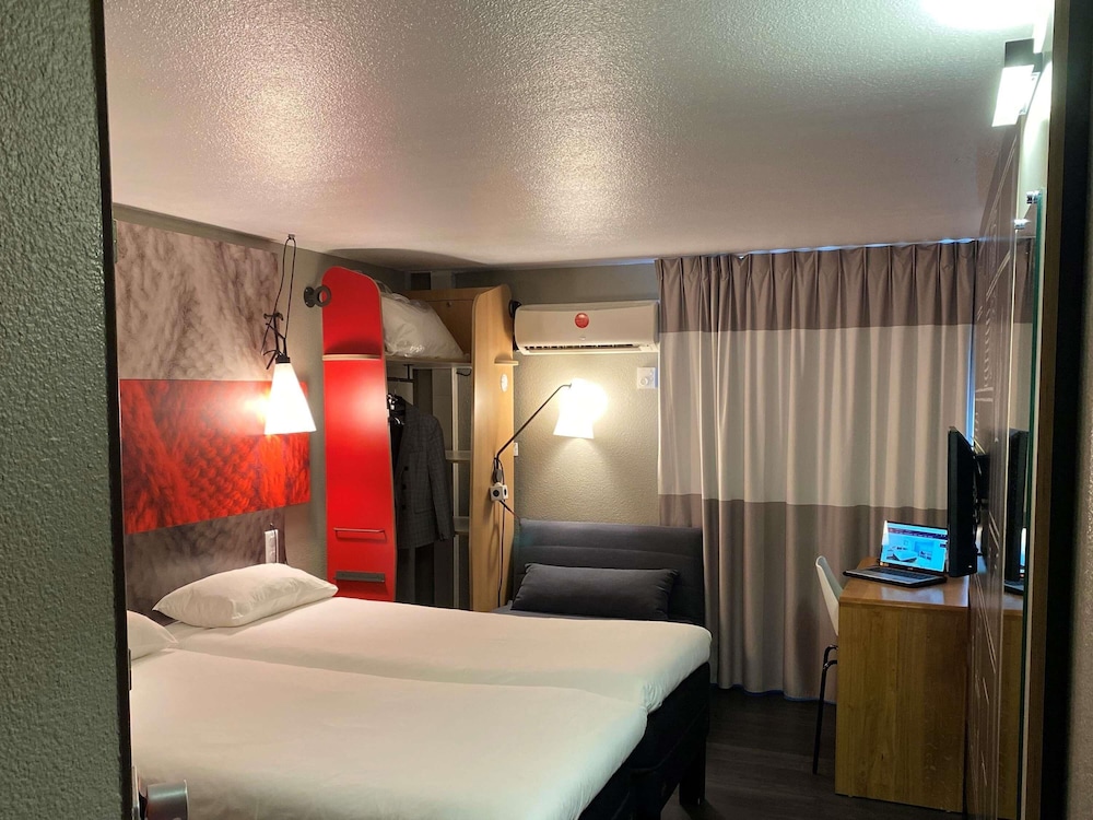 Habitación estándar con 2 camas individuales del hotel Ibis Lyon Sud Chasse Sur Rhone