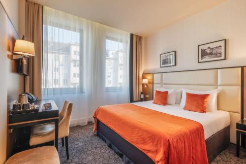 Habitación Doble Estándar - 1 o 2 camas del hotel Eurostars Danube Budapest. Foto 4