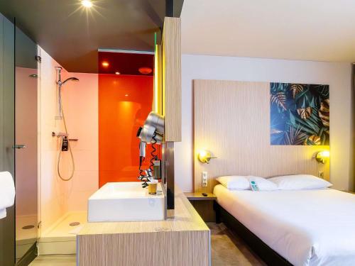 Habitación Estándar con 1 cama doble del hotel Ibis Styles Troyes Centre. Foto 5