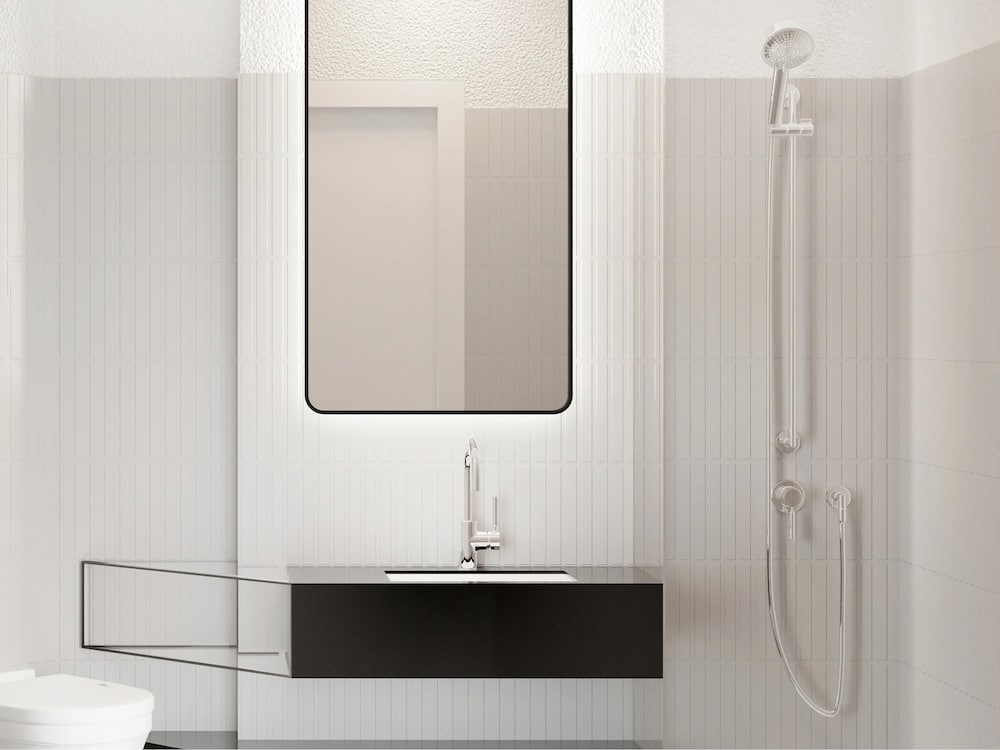 Habitación estándar con 2 camas individuales del hotel Ibis Styles Poissy. Foto 5