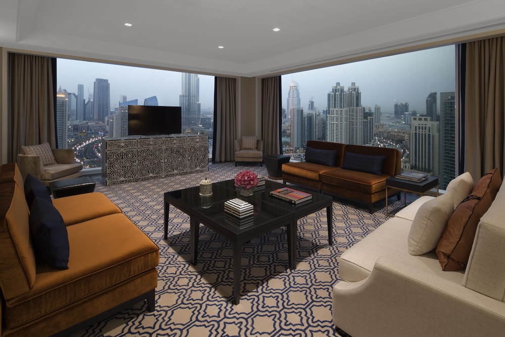 Suite Grand, 1 cama King (Grand, Vista al Burj) del hotel Taj Dubai. Foto 3