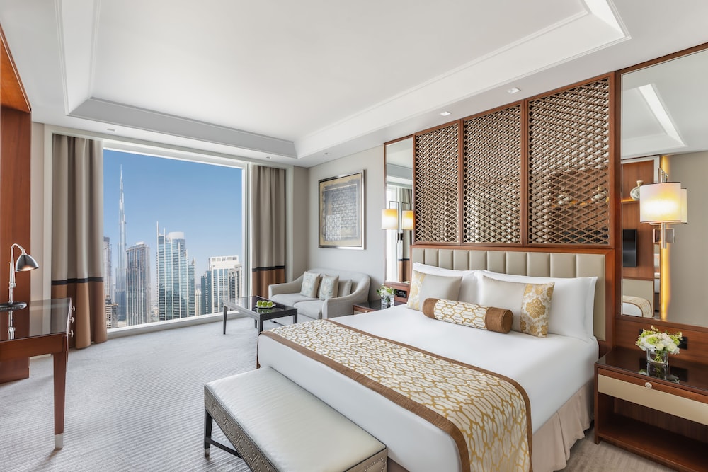 Habitación Club, 1 cama King (Vista al Burj) del hotel Taj Dubai