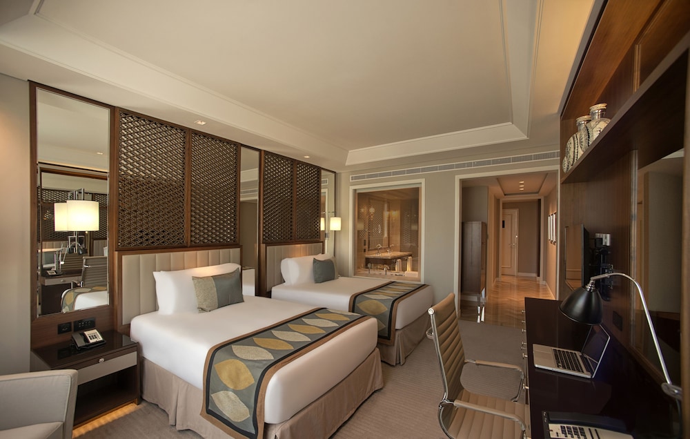 Habitación Club, 2 camas individuales (Vista al Burj) del hotel Taj Dubai. Foto 1