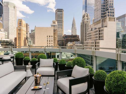 Juliette Balcony City View 1 Bedroom King Suite on 22nd floor del hotel Sofitel New York. Foto 1