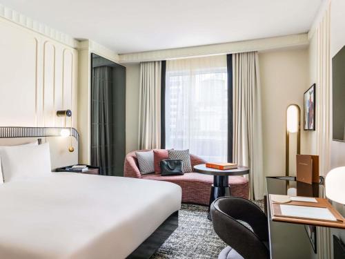 Habitación Superior - 1 cama extragrande del hotel Sofitel New York. Foto 3