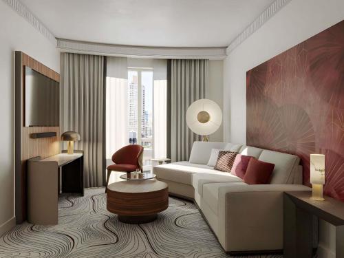Prestige 1 Bedroom King Suite del hotel Sofitel New York. Foto 1