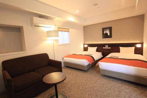 Habitación Doble Superior - 2 camas del hotel Urban Kyoto Nijo Premium. Foto 1