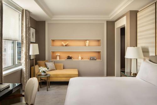 Suite Premium de 1 dormitorio con vistas a Park Avenue del hotel Waldorf Astoria New York. Foto 4