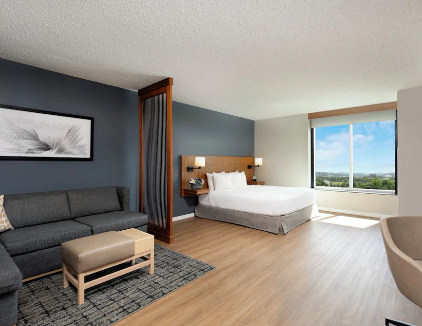 Habitación, 1 cama de matrimonio grande, accesible para personas con discapacidad del hotel Hyatt Place Bayamon