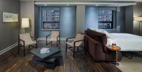Suite de 1 dormitorio del hotel Hyatt Grand Central New York. Foto 4