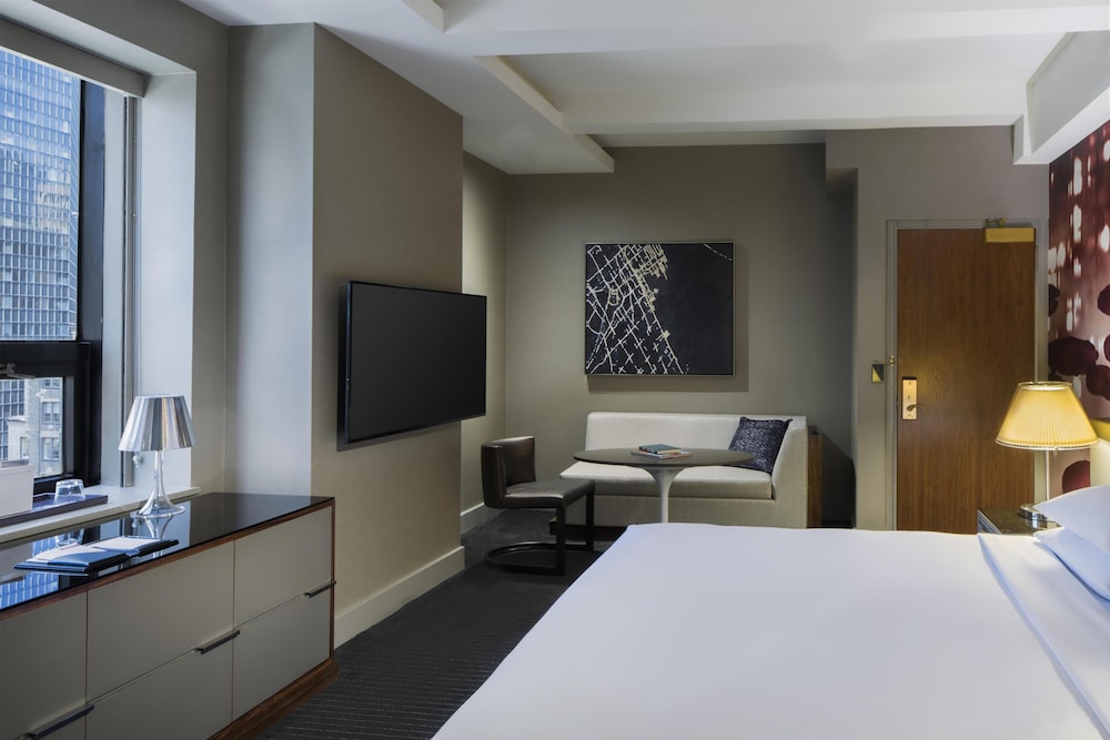 Habitación Deluxe, 1 cama de matrimonio grande del hotel Hyatt Grand Central New York. Foto 6
