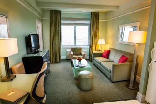 Suite de 1 dormitorio - 2 camas dobles del hotel Beacon