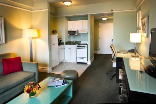 Suite de 1 dormitorio - 2 camas dobles del hotel Beacon. Foto 2