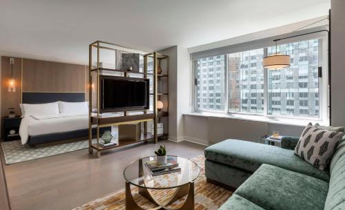 Suite Estudio con cama extragrande del hotel Thompson Central Park - New York