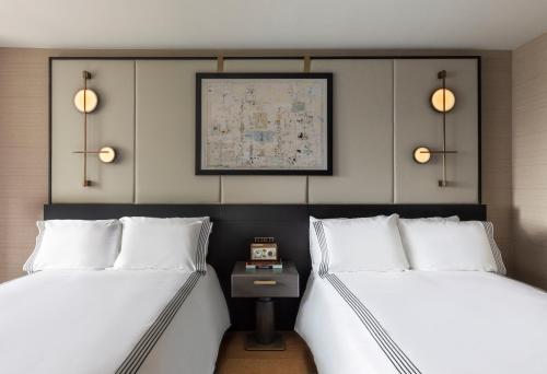 Habitación Doble - 2 camas dobles - Adaptada para personas con movilidad reducida/Planta alta del hotel Thompson Central Park - New York