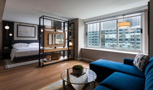 Suite Estudio con cama extragrande - Planta alta del hotel Thompson Central Park - New York. Foto 3