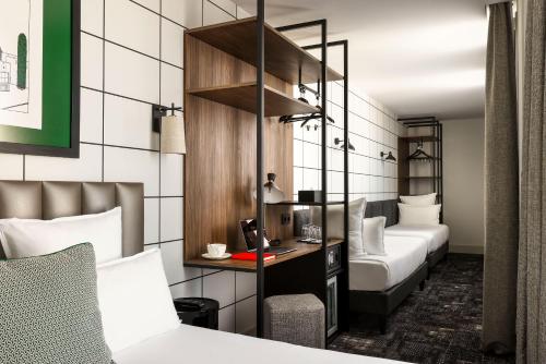Habitación Cuádruple Grande del hotel Moderniste