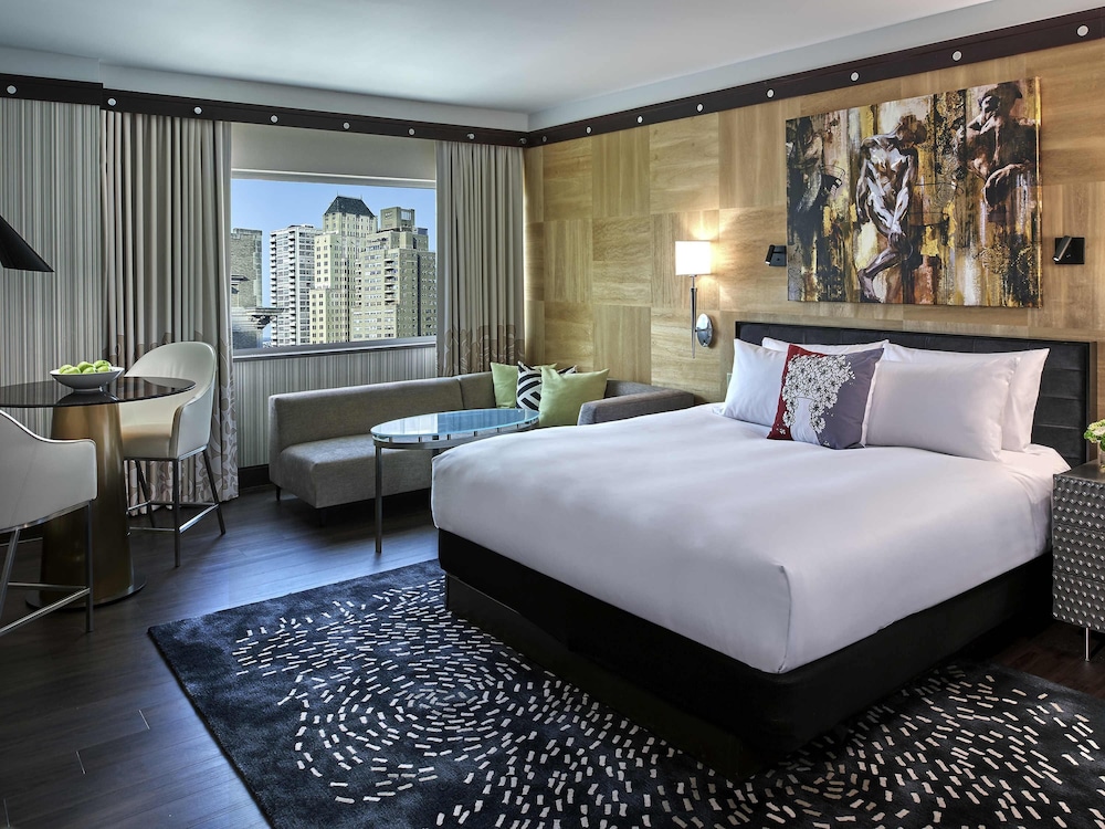 Habitación Ejecutiva King, 1 Cama King con Sofá Seccional, 35 m² - 390 ft² del hotel Sofitel Philadelphia At Rittenhouse Square