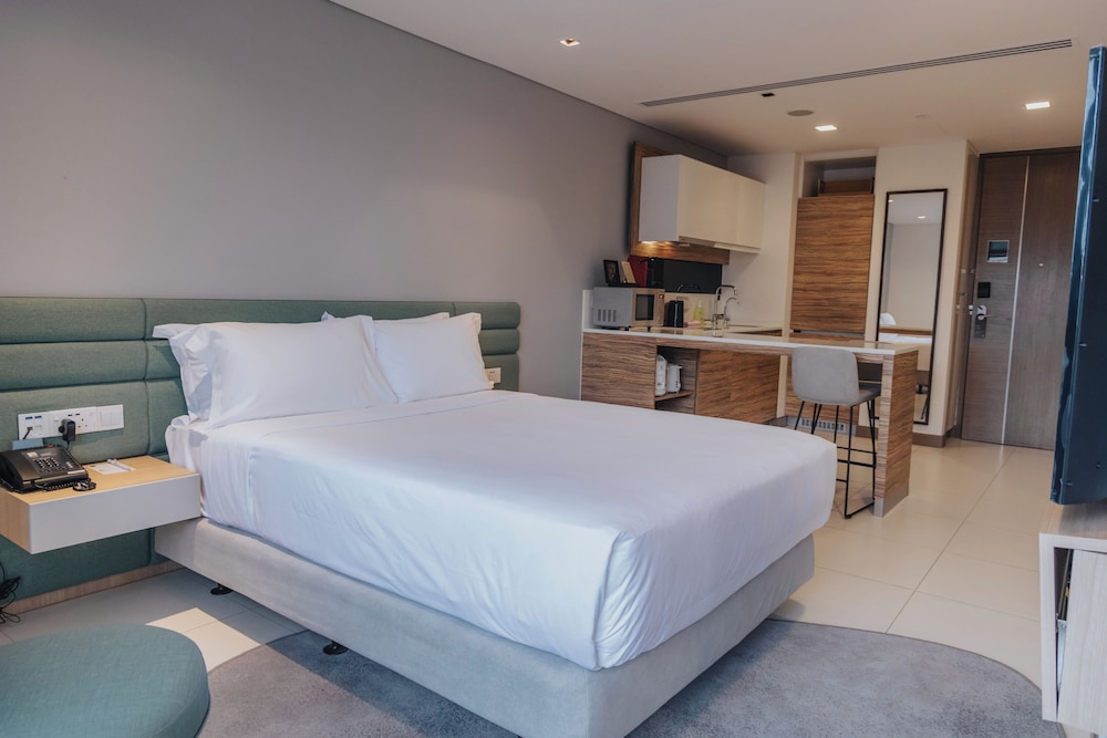 Estudio ejecutivo del hotel Novotel Living Singapore Orchard