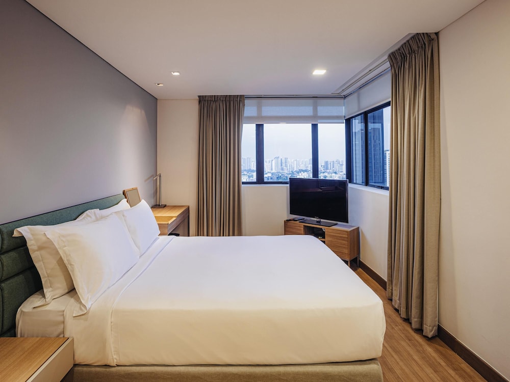 Apartamento de tres dormitorios del hotel Novotel Living Singapore Orchard
