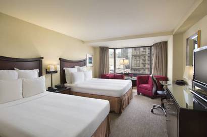 Habitación Doble - 2 camas dobles del hotel Parc 55 San Francisco - A Hilton