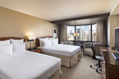 Habitación Deluxe con vistas - 2 camas dobles del hotel Parc 55 San Francisco - A Hilton