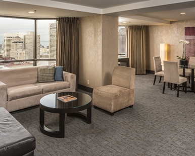 Suite Bayview - Con cama extragrande del hotel Parc 55 San Francisco - A Hilton. Foto 2