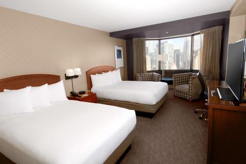 Habitación Skyline con vistas - 2 camas dobles del hotel Parc 55 San Francisco - A Hilton. Foto 5