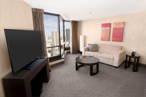 Suite Skyline - Con cama extragrande del hotel Parc 55 San Francisco - A Hilton. Foto 4