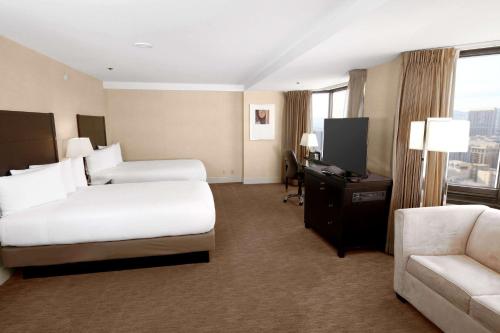Suite Junior Deluxe del hotel Parc 55 San Francisco - A Hilton. Foto 1