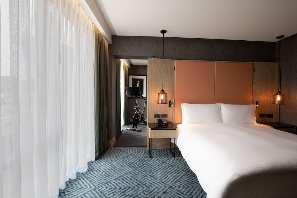 Habitación, 1 cama king (con bicicleta Peloton) - Acceso al salón del hotel Hilton London Bankside. Foto 1