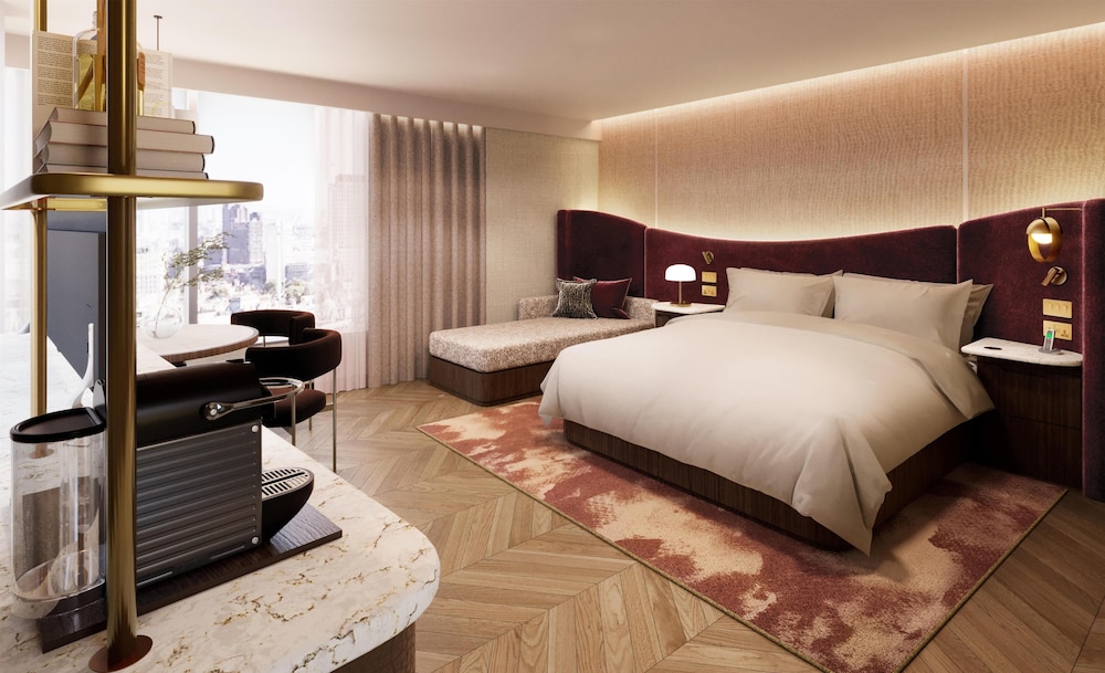 Suite junior, 1 cama de matrimonio grande del hotel Hilton London Bankside. Foto 1