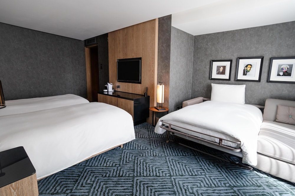 Habitación familiar Twin, 2 camas individuales del hotel Hilton London Bankside. Foto 5