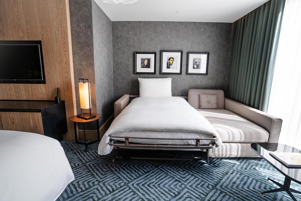 Habitación familiar Twin, 2 camas individuales del hotel Hilton London Bankside. Foto 6