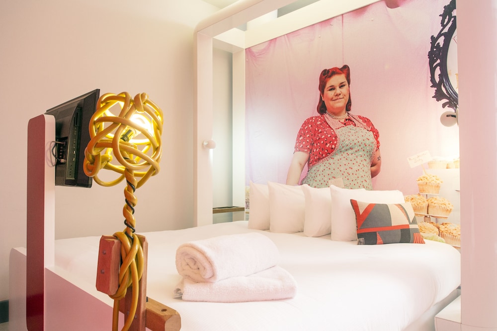 Habitación doble, sin ventanas del hotel The Corner London City