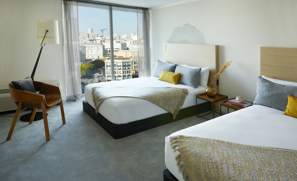 Habitación ejecutiva, 2 camas de matrimonio, no fumadores (High Floor) del hotel BEI San Francisco, Trademark Collection by Wyndham. Foto 1