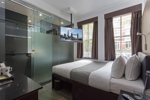 Habitación Club con 1 cama grande del hotel Z Hotels London Soho