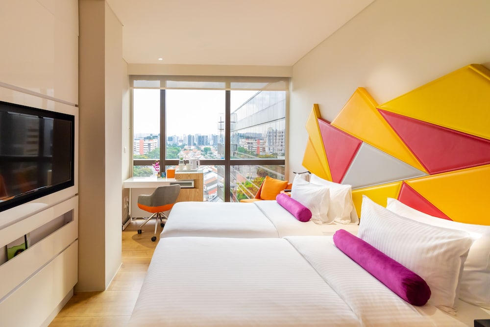 Habitación Estándar Twin del hotel Ibis Styles Singapore On Macpherson. Foto 1