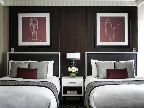 Habitación Superior con 2 camas dobles del hotel Sofitel Washington Dc Lafayette Square