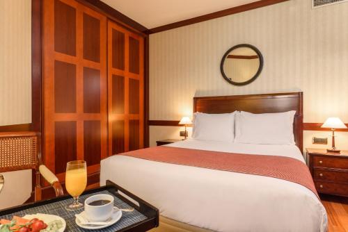 Suite Junior del hotel Eurostars Gran Santiago