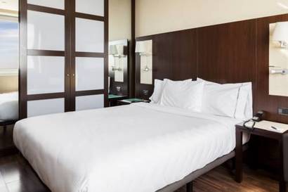 Habitación doble del hotel Leonardo Royal Barcelona Forum